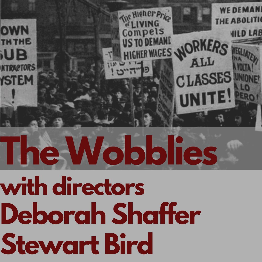A documentary that begun in 1976 exploring the history of the Industrial Workers of the World or IWW, a union that advocated for fair labor practices. Ariel sits down with Deborah Shaffer and Stewart Bird, the directors of The Wobblies. Link in Bio! #Thewobblies
 #iww #doc