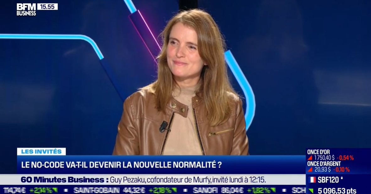 microsoftfrance's tweet photo. Low-code, no-code : comment en tirer profit pour automatiser certaines tâches et ainsi gagner en productivité ? Est-ce accessible à tous ? 
Réponses par Virginie Infanti, directrice marketing des applications métiers pour Microsoft France et @Opteamis sur @bfmbusiness 👇