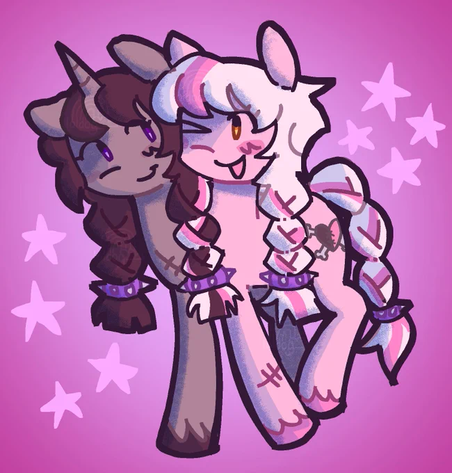 ART TRADE W  ^_^ !!! #mylittlepony #digitalart 