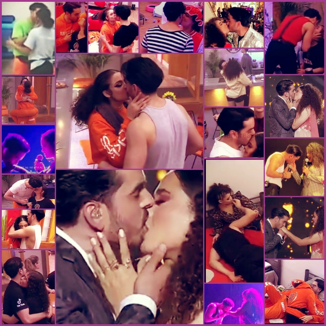 Tipos de besos 💋
En la mano: Respeto y admiración.
En la frente: Admiración y protección.
En el cuello: Pasión.
De Piquito: Atracción fisica.
Frances: Romantisismo y AMOR.

Y ellos los probaron todos 😍🐼🦁