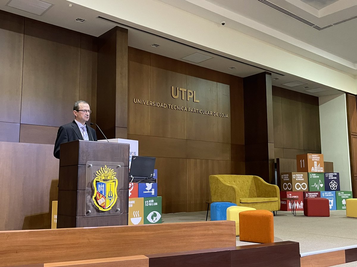 utpl's tweet photo. #TerritoriosSostenibles ♻️🌎 
Inauguramos el I Congreso Internacional de Vinculación con la participación de la comunidad #UTPL, actores estratégicos del sector empresarial  público, privado y ONG.

¡Comenzamos un espacio de reflexión y propuestas para el aporte a la sociedad! 🙌 https://t.co/hayq5pCZDU