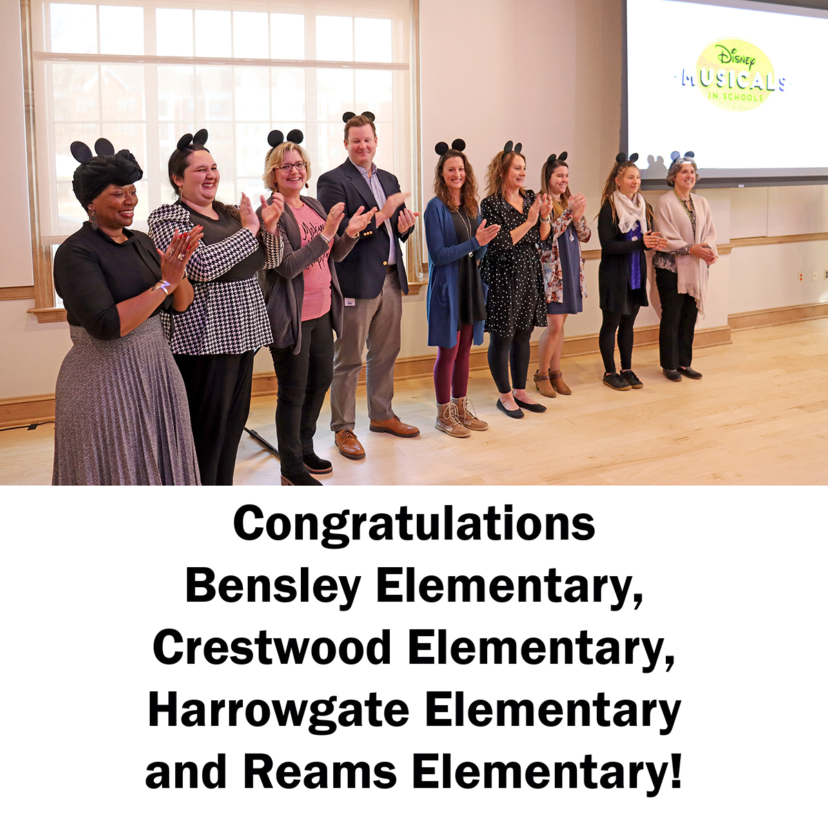 Chesterfield Schools (@ccpsinfo) on Twitter photo Big news! Four #oneCCPS elementary schools have been selected to produce Disney musicals at no cost: bit.ly/3ioQlEV. #CCPSBetterTogether <a href="/Disney/">Disney</a> @VirginiaRep <a href="/ChesterfieldVa/">Chesterfield County Government, Virginia</a> <a href="/harrowgate_es/">Harrowgate ES</a> <a href="/lindsayporzio/">Lindsay Porzio</a> <a href="/BensleyElem/">Bensley Elementary</a> Big news! Four #oneCCPS elementary schools have been selected to produce Disney musicals at no cost: bit.ly/3ioQlEV. #CCPSBetterTogether <a href="/Disney/">Disney</a> @VirginiaRep <a href="/ChesterfieldVa/">Chesterfield County Government, Virginia</a> <a href="/harrowgate_es/">Harrowgate ES</a> <a href="/lindsayporzio/">Lindsay Porzio</a> <a href="/BensleyElem/">Bensley Elementary</a>