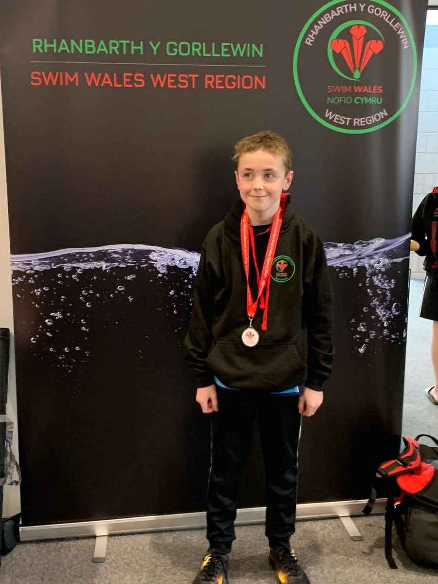 ZoeLummis's tweet photo. Ralph Lummis in Year 7 took silver in the breaststroke at the Swim Wales Sub-regional competition in Haverfordwest at the weekend. @StJohnsAberdare @StjohnboysPE https://t.co/ABj5nveKPU