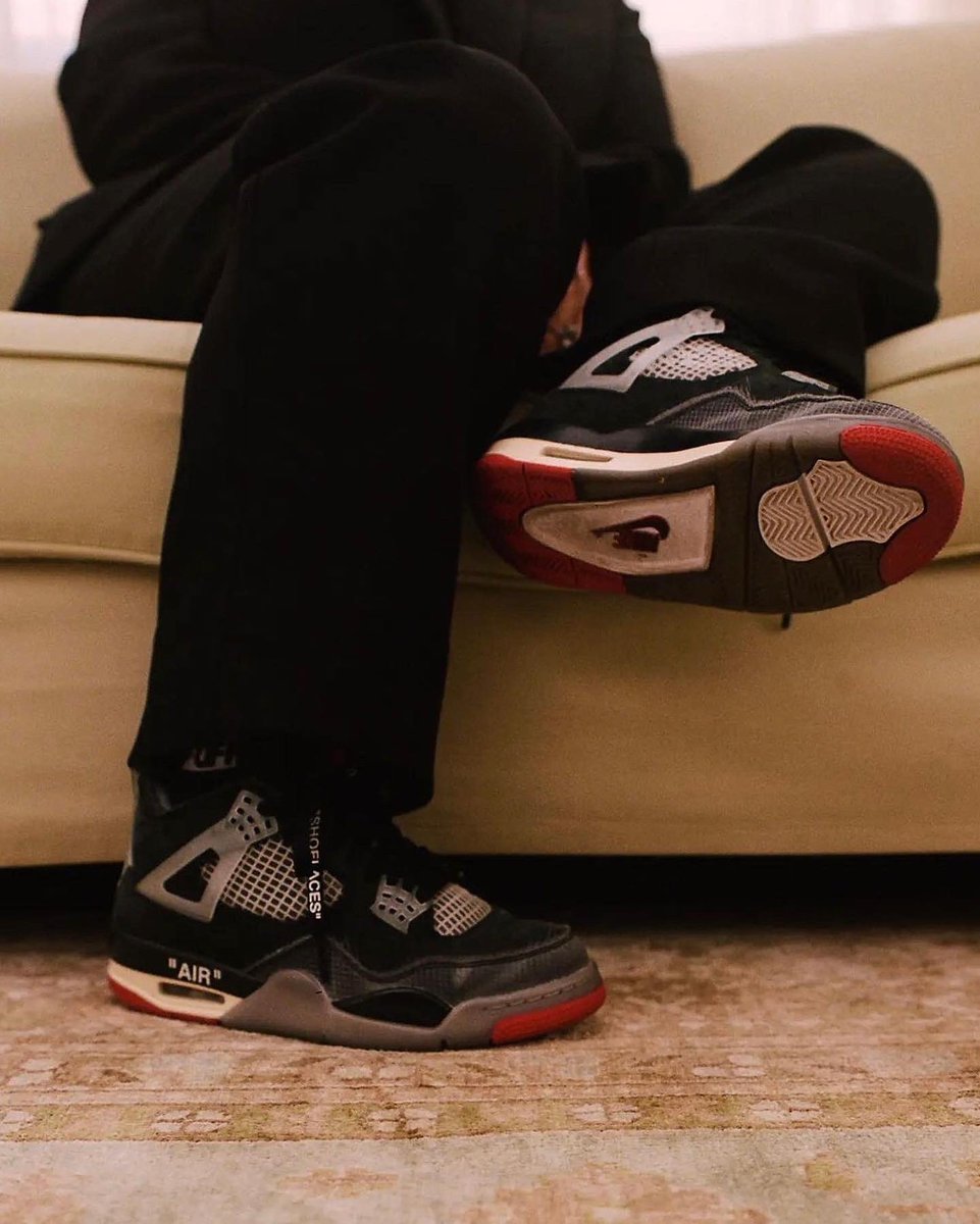 Shannon Abloh, Virgil Abloh’s wife, wore the unreleased “Bred” Off-White x Air Jordan 4s during her <a href="/nytimes/">The New York Times</a> feature 🕊️