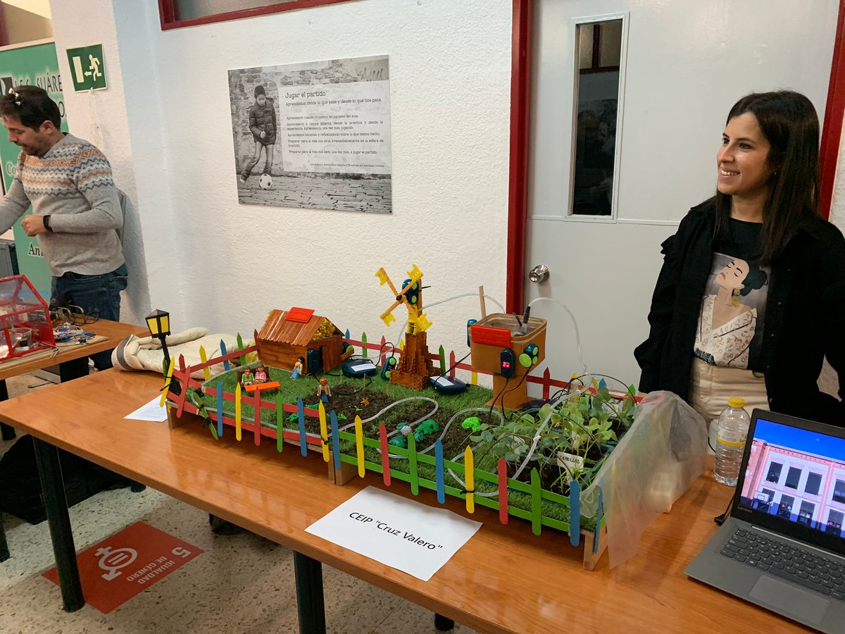 El <a href="/CEIPCruzValero/">C.E.I.P. Cruz Valero (Fuente del Maestre)</a> nos presenta el #ProyectoInnovación #ConTantoArte y su proyecto <a href="/RetoTech/">RetoTech</a> en #CatadeBuenasPrácticas #CataBBPP