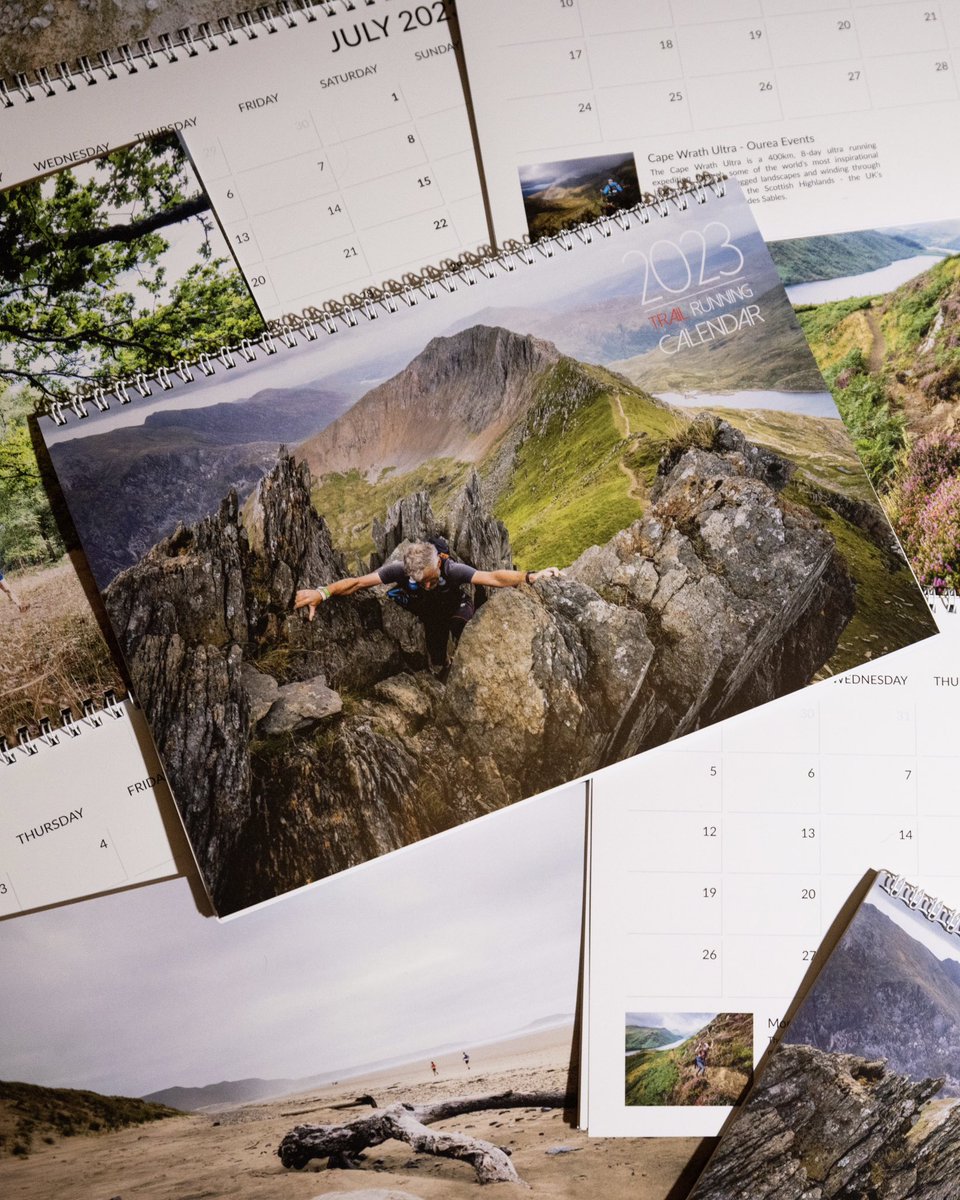 Our 2023 Trail Running Calendars have arrived from the printers. Thank you to everyone who has pre ordered one, we will be sending them off to you shortly. We have ordered a few extras for anyone still interested. #calendar #ultrarunning #trailrunningcalendar #trailrunning