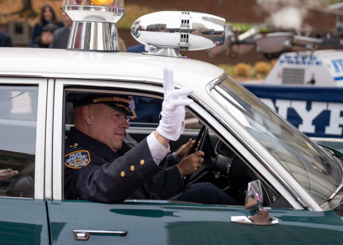 NYPDnews's tweet photo. For 34 years, Chief of Department Kenneth Corey has been protecting &amp; serving NYers. He first joined the NYPD as a Police Cadet &amp; moved up the ranks to become the highest-ranking uniform cop. We wish him well &amp; render a final salute as he enters retirement. Thank you, Chief. https://t.co/CRjsFdQIr9