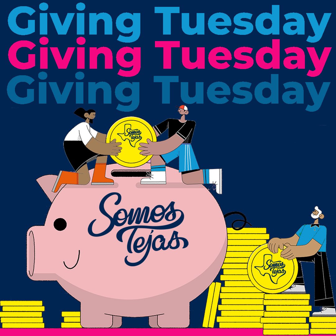 #GivingTuesday is a day that encourages people to give back in whatever ways they can. Consider donating to us, and help us build the table that our community has been waiting for, one that will change Tejas into a place that is both progressive and inclusive.