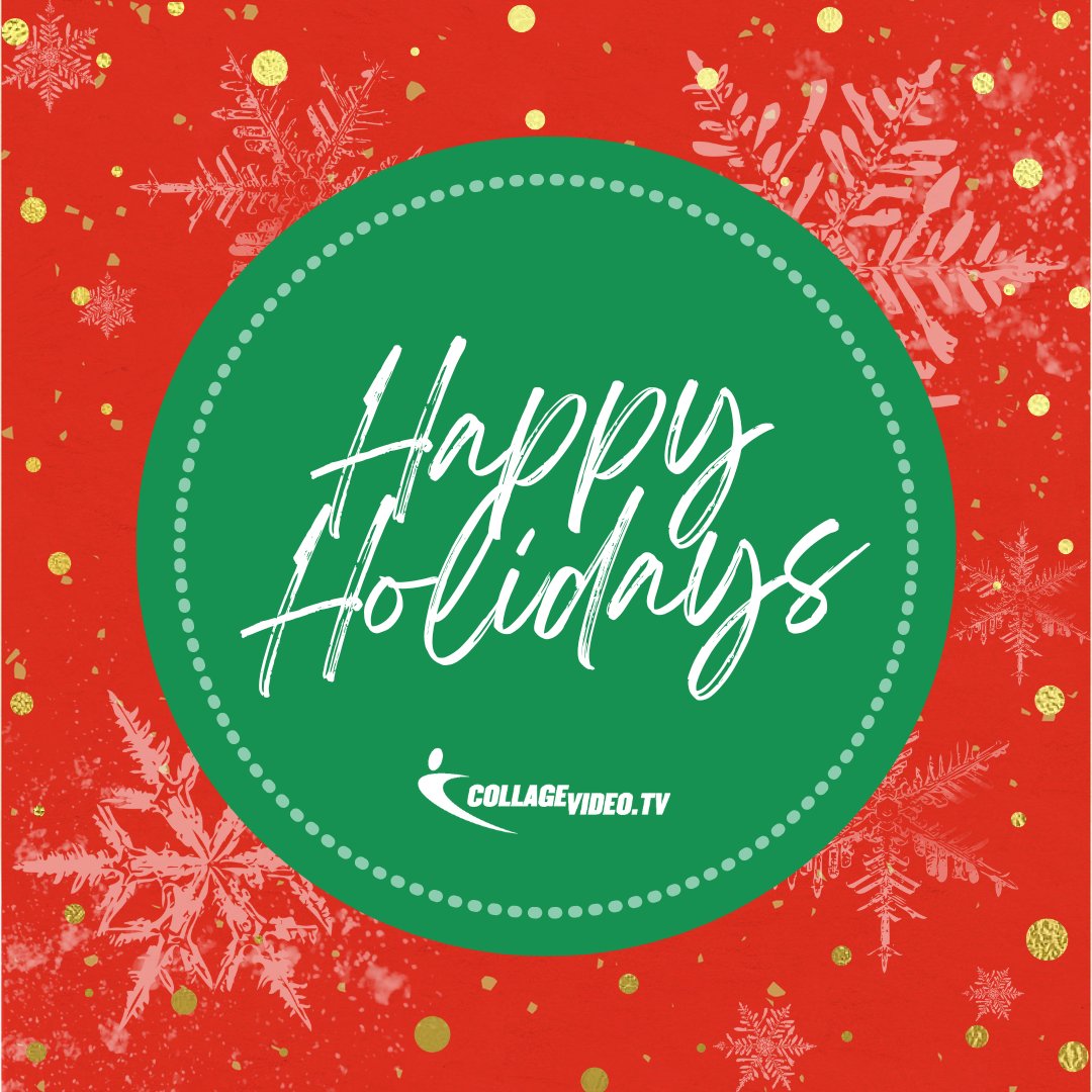 CollagevideoTV's tweet photo. From all of us here at Collage TV, have a Merry Christmas and Happy Holidays!!

#HomeWorkout #exercise  #CollageTV #streaming 
#healthylifestyle #merrychristmas #happyholidays https://t.co/eQzSHmjxJp