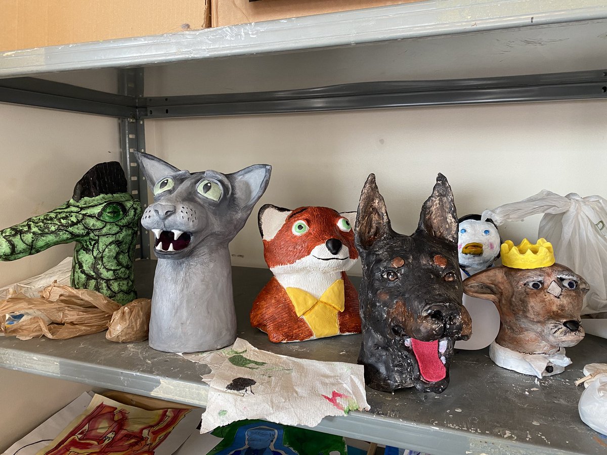 3d_mhs's tweet photo. Ceramics 1 and Sculpture 1 have great work that’s almost done! Can’t wait to display them! #fultonartsstrong @ArtsFCS @JonesBC_MHS @dpbrown99 https://t.co/u9Ho5KJetp