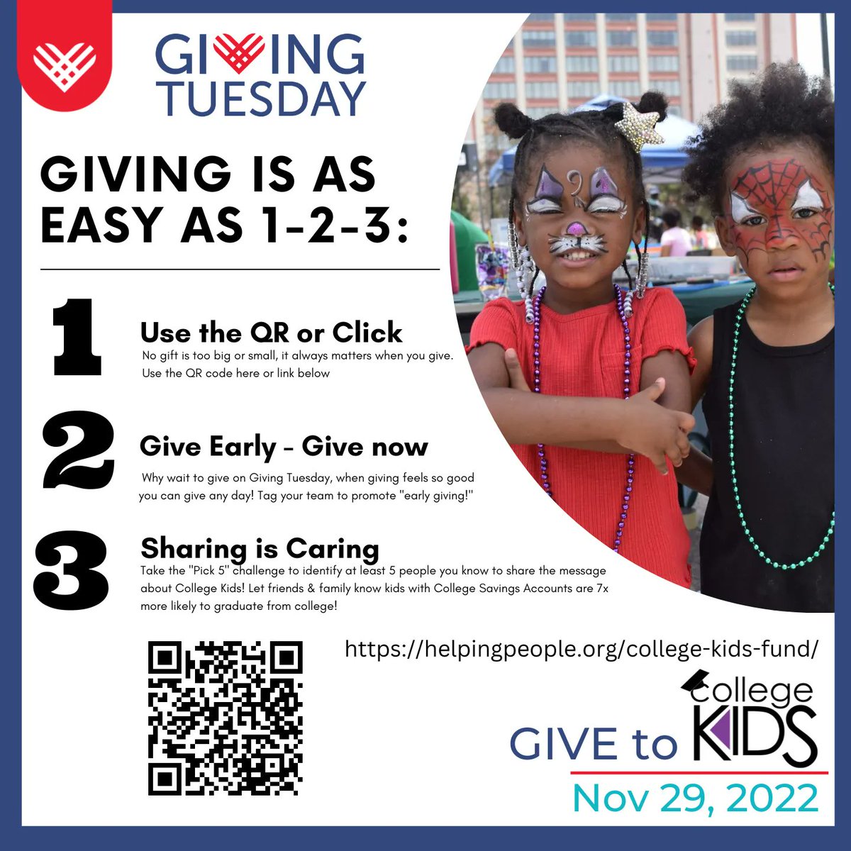 Do you believe all children deserve a brighter future? College Kids wants to ensure all St. Louis City children can be what they want when they grow up, regardless of their socioeconomic background. You can make that dream a reality!  #STLCollegeKids at buff.ly/3WhxTxQ