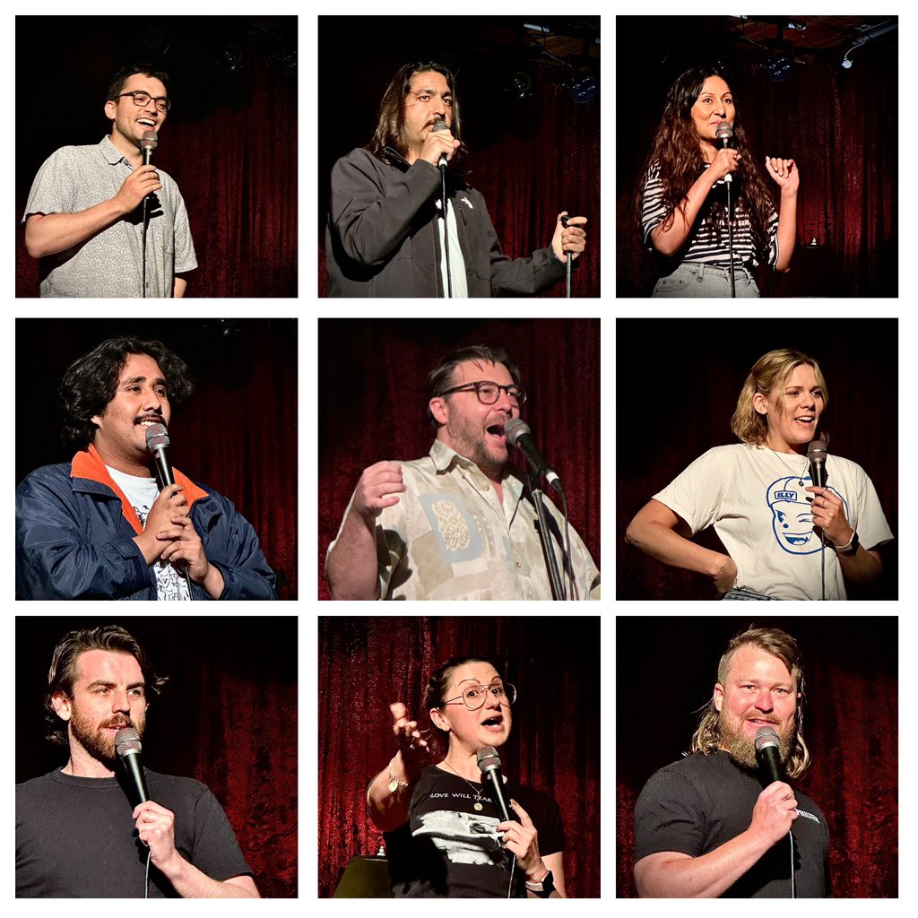 joeblander's tweet image. A fun night at @CatfishComedy 😂