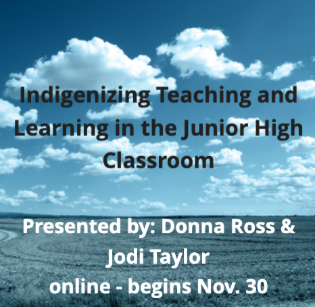 Join @DonnaRo02961388 & @JodiTaylor321 for this new series where we will explore instructional designs to weave supports, resources & Indigenous knowledge systems into the Gr. 7-9 curriculum subject areas. Learn more/register: bit.ly/3GO40zM
