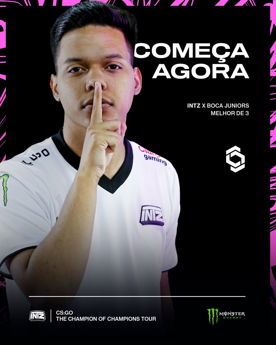 INTZ's tweet photo. CS:GO - CCT South America

É hora de INTZ no CS 😎

Jogamos agora contra o @BocaJrsGaming 

🇧🇷 x 🇦🇷 na tela!

📺 Assista em: https://t.co/OCVH7FAxAm

#GoINTZ | #INTZCSGO https://t.co/zMWYhzWcFT