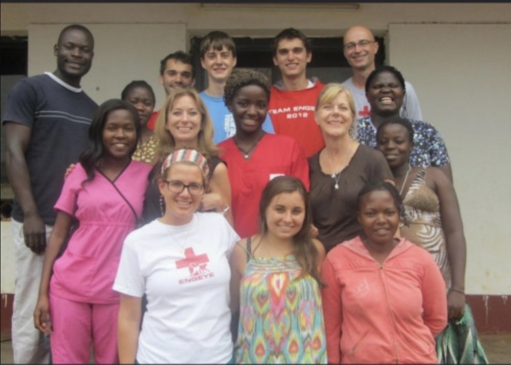 Engeye's tweet photo. In honor of our #givingtuesday and our special match today, we wanted to share some photos of past volunteers and medical teams! Can you spot yourself or anyone you know? 👀 Consider a gift today by visiting the link in our bio! https://t.co/nSqzATBNV9