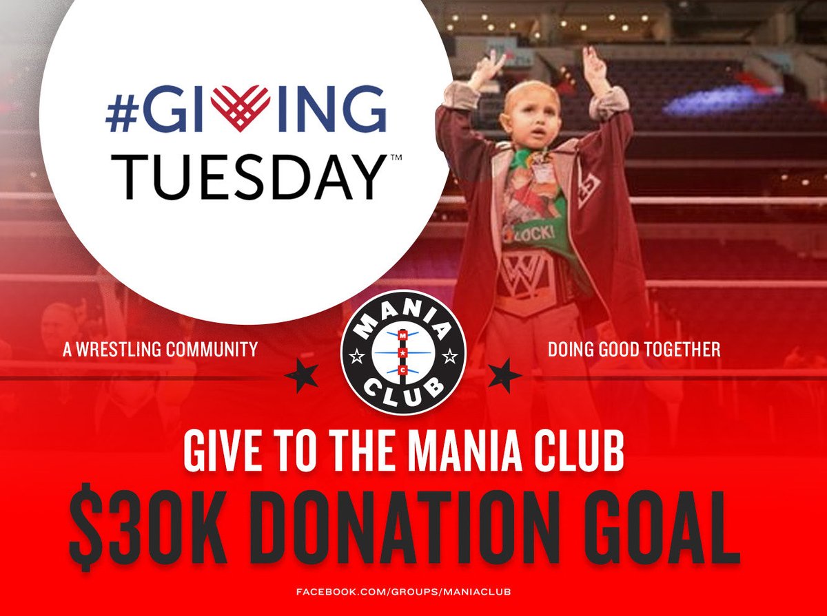 It’s #GivingTuesday and our annual @ConnorsCure donation campaign marches on! If you’re able, join our fight against pediatric cancer at v.org/maniaclub to help us reach our $30k donation goal! 🖤💫