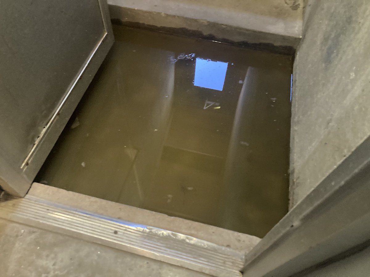 Daddynutron's tweet photo. Hey @DruryUniversity instead of dedicating all your money to a new building you should have some respect for your students/staff who have to deal with the sewage flooding you guys never fix. Disrespectful and shameful No student should have to deal with this for a degree https://t.co/fFdQ5PzyaF