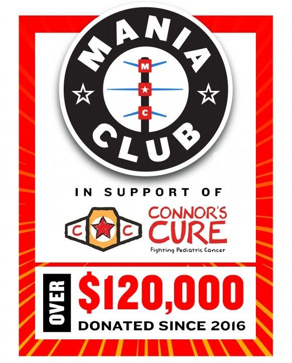 WrestlePressUK's tweet photo. .@MANIACLUBWWE continue to raise funds for the @TheVFoundation. 👏👏👏

Every donation, big or small, helps get them closer to helping kids fight cancer! ❤️

⬇️ PLEASE DONATE HERE ⬇️
🪙 https://t.co/DFjs0adctZ

#AEW
#WWE
#ImpactWrestling 
#ConnorsArmy
#WrestlingCommunity https://t.co/OzQgfyahwd