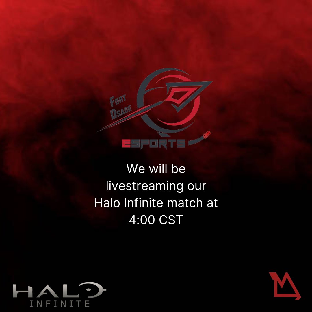 We will update once we’re live!! #halo #fortosage #esports #gaming