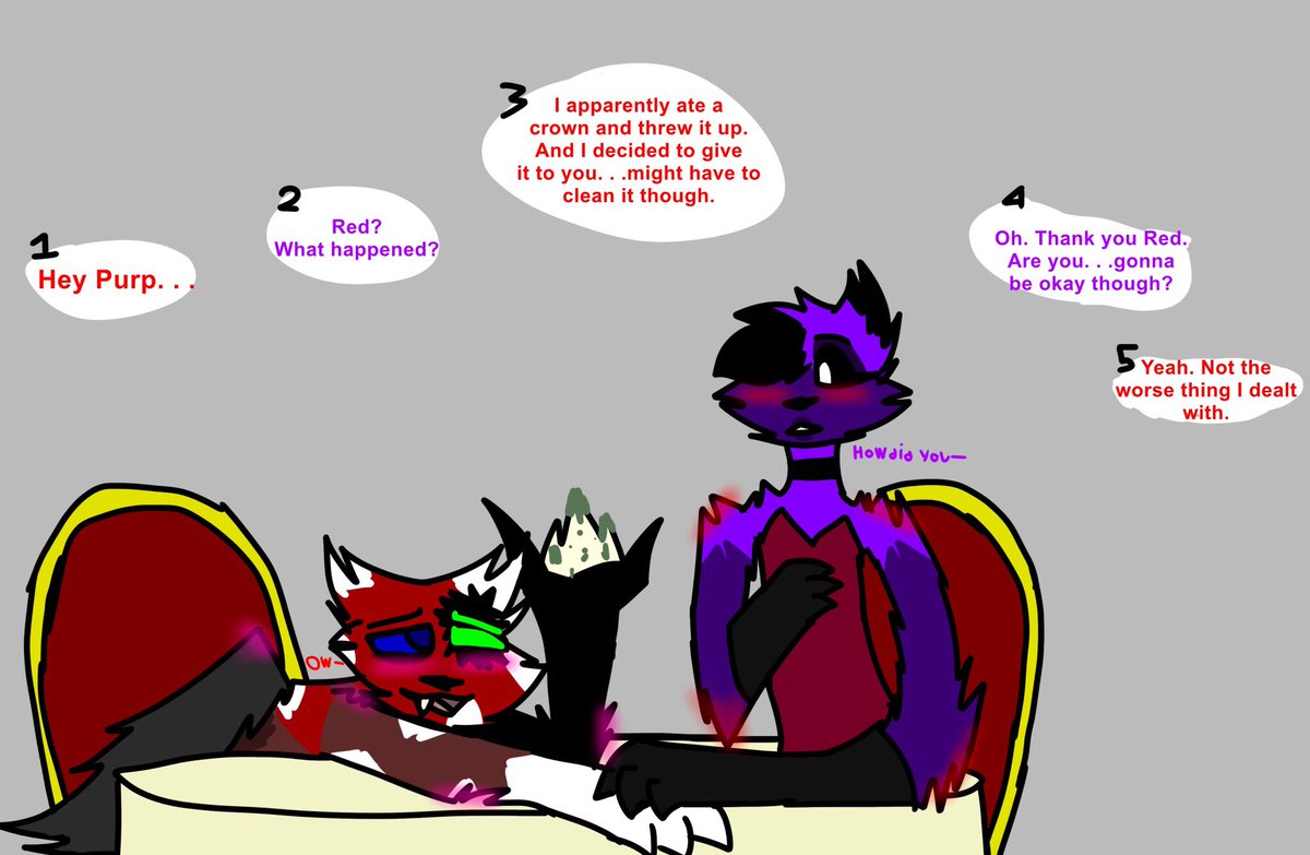 XStarVibezX's tweet photo. You can find the context somewhere in one of my discord servers. It's too long for Twitttrash.
#rainbowfriendsAu #rainbowfriendsfanart #purplexred #redxpurple #rainbowfriends https://t.co/CiU7qEfmt6