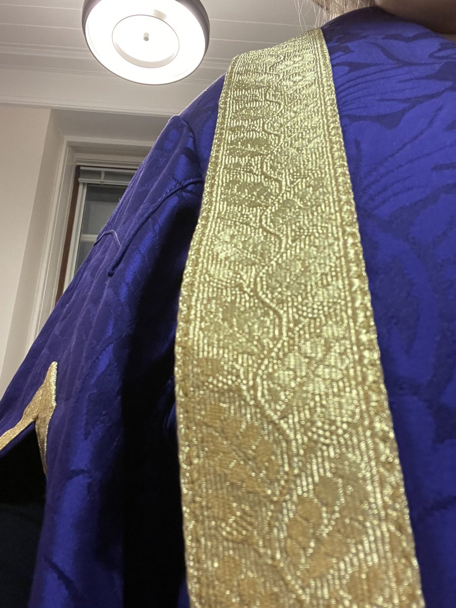 ProfJSanders's tweet photo. How it started β¦ how it is going. First outing for the new @RoyalHolloway gown @LondonU Foundation Day honorary degree ceremony this evening. #NewRobes #IWillWearPurple π©πΌβπ https://t.co/ZDVAXYbP9b