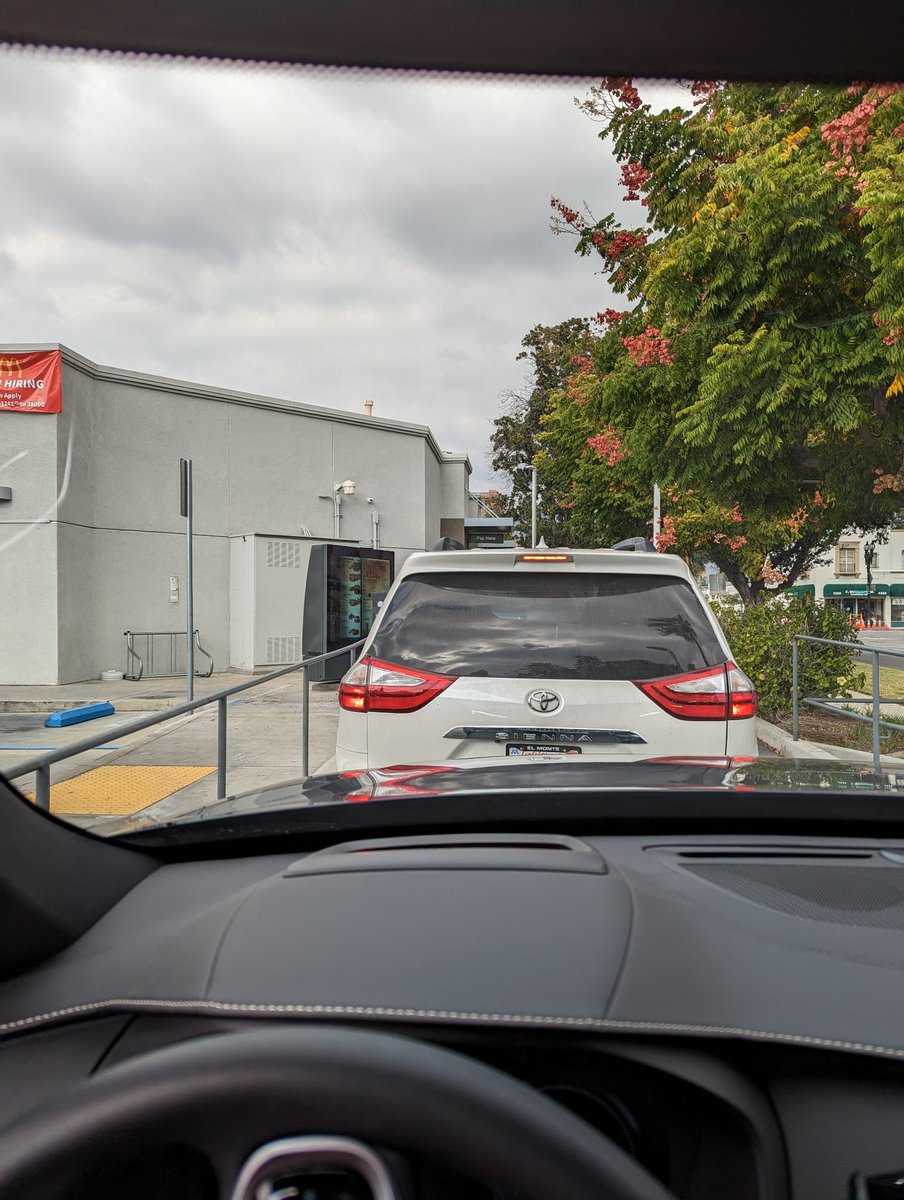 Hickson Chen (@hicksonchen) on Twitter photo The one time I decide to use <a href="/McDonalds/">McDonald's</a> drive-thru to pickup instead of curbside delivery and I'm still sitting to get my food 12 minutes later. #badchoices The one time I decide to use <a href="/McDonalds/">McDonald's</a> drive-thru to pickup instead of curbside delivery and I'm still sitting to get my food 12 minutes later. #badchoices