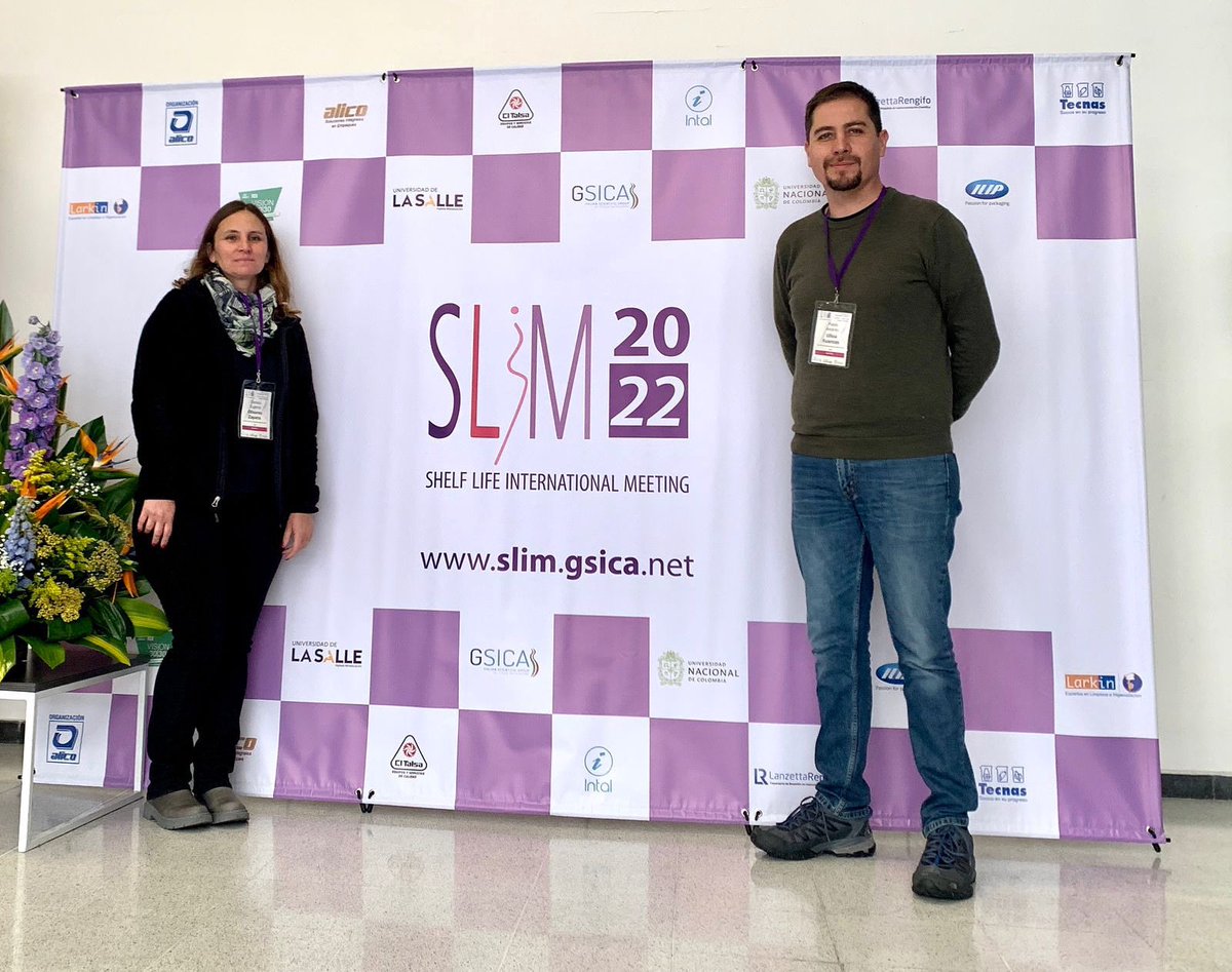 INIA La Platina presente en SLIM 2022 (Colombia)

Integrantes de la Unidad de Postcosecha de INIA La Platina, Pablo Ulloa y Daniela Olivares participan en el congreso internacional dedicado a la presentación de desarrollos en el campo de vida útil y empaques alimentarios