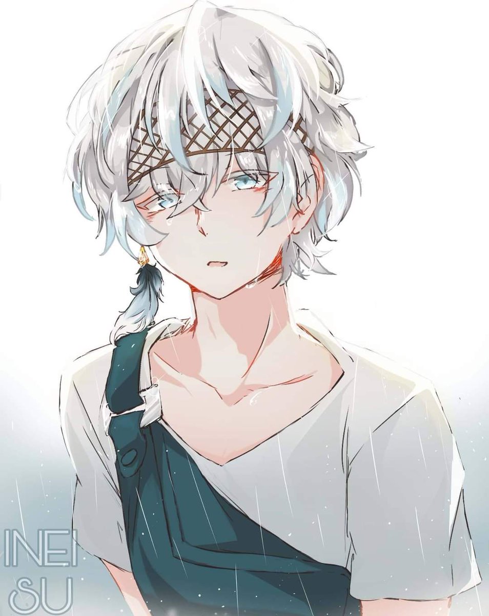 Noru_ruu's tweet photo. Reviving my first OC ever, meet Haneul 🌧️ 
He doesn't really have a lore but he's an aspiring painter who loves birds
Dec 2019 ✦ Nov 2022 https://t.co/paJuq21XCJ