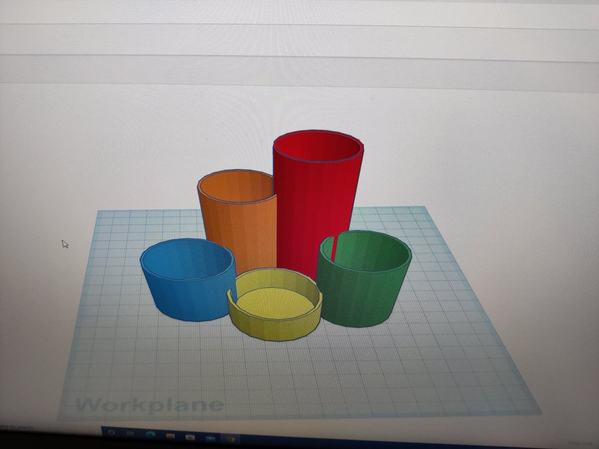 digisjb's tweet photo. Year 6 have been creating some very good 3D designs of pencil pot holders. I'm very impressed with how they are developing their ideas further than the current challenge. #StJoesLivingCurriculum #StJoesDigitalExcellence @HTStJosephs @year6sjb https://t.co/xn4xHbyKBZ