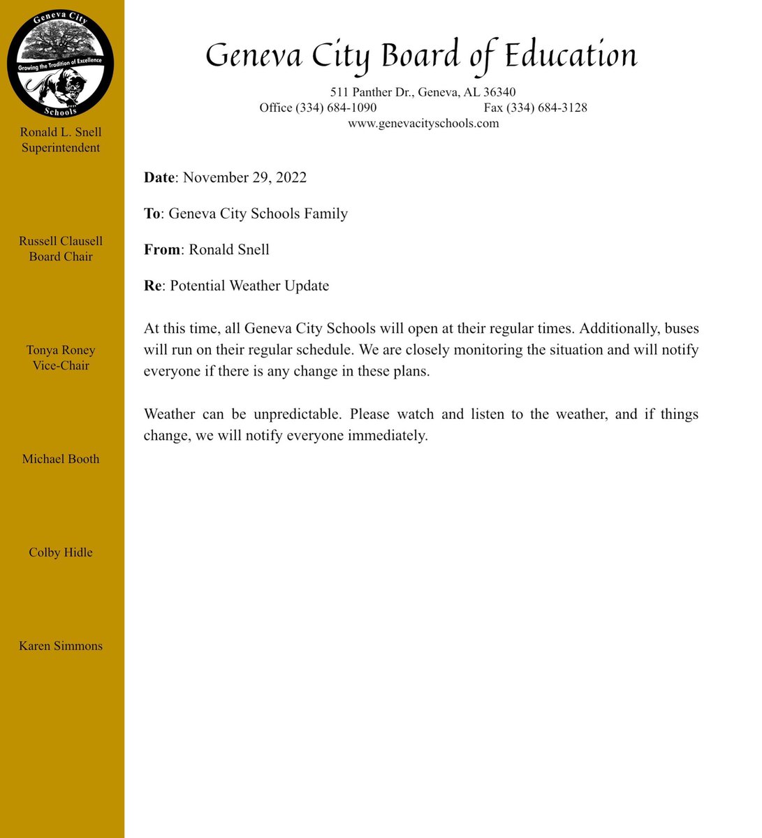 Geneva City Schools tweet media