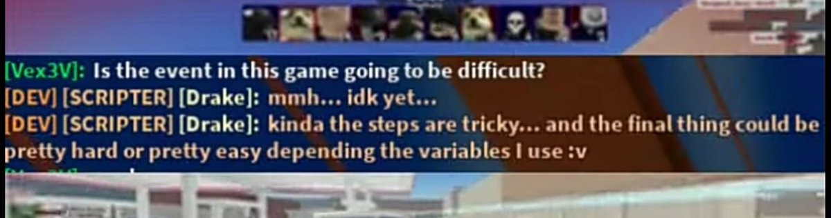 Nik57892's tweet photo. So, heres the short dialog with real scripter of Shopping wars. It may mean that instrument is there, BUT it also may mean that the task of the event is pretty hard. Oh shit, only questions and no answers😵
#roblox #RBBattles3 #RBB3 #RBB #RBBattles #rbba https://t.co/MyHtUEqSUV