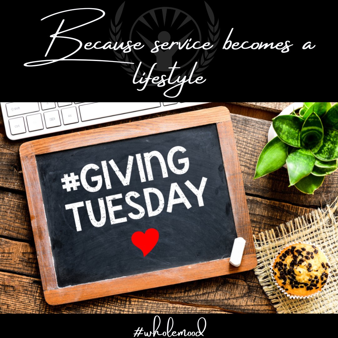 Doing what needs to be done with the generous support of others!! #GivingTuesday2022