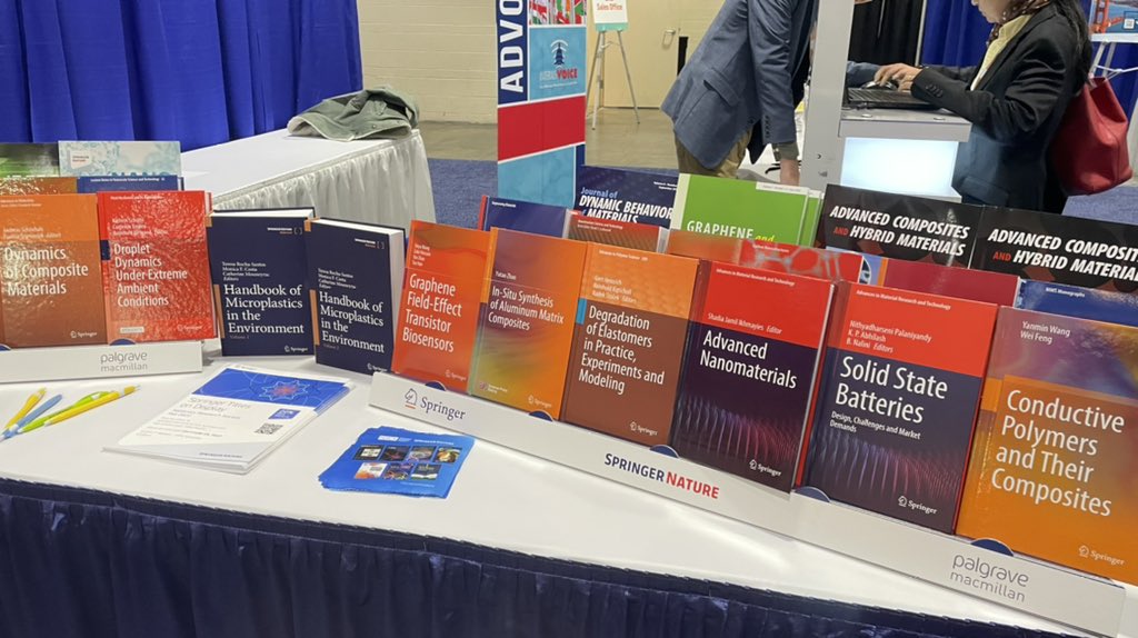 Nesma_ei's tweet photo. If you are in #MRSFall2022 come and visit us in booth 723 @SpringerNature https://t.co/3Nl8SiUOAm