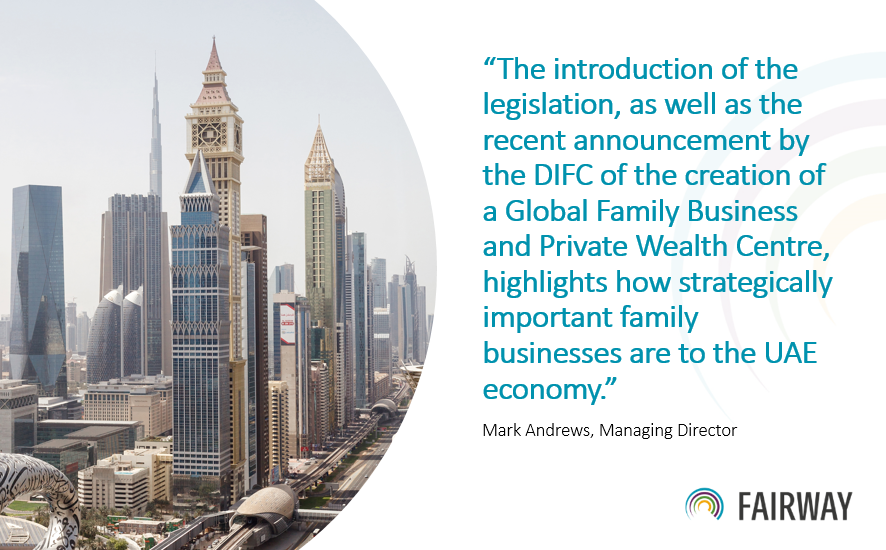 The UAE's much-anticipated Family Businesses Law will come into effect in January 2023 and forms part of the Government's long-term approach. Find out more >  bit.ly/3gIU3c8

#UAE #DIFC #FamilyOffice #PrivateWealth