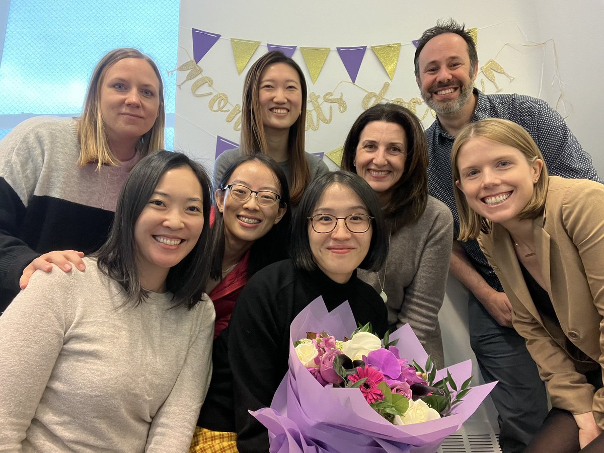 It was an amazing day watching @joannejw_li successfully defend her dissertation. I could not be prouder! Thanks to her supportive dissertation committee @buchwaldlabnyu @BITSlabNYU and fellow PhD students for making the day so special.