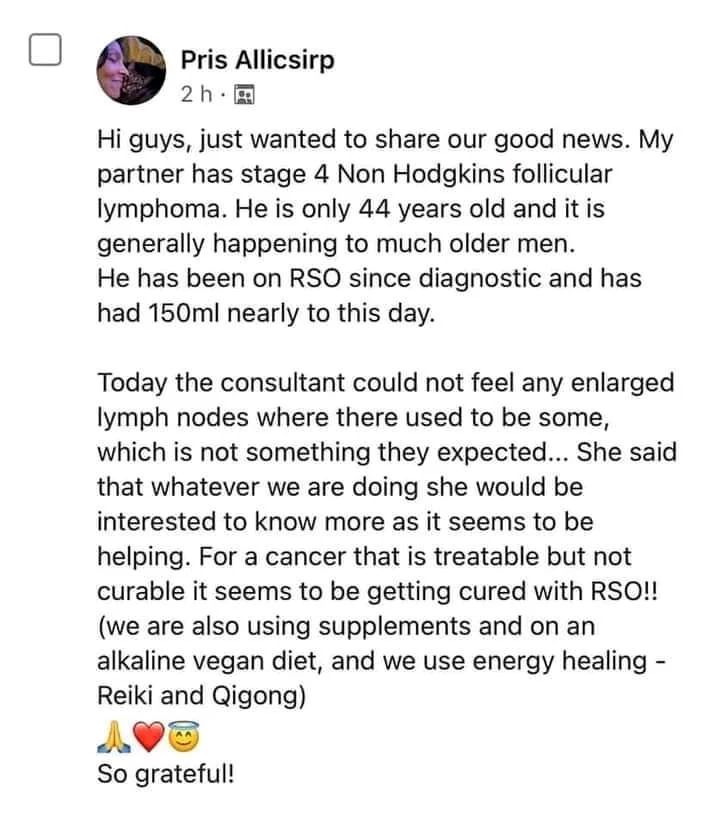 RickSimpsonComm's tweet image. Rick Simpson oil available and it's still saving lifes we still taking orders
Cancer
Cancer cure
Stage 4cancer
#epithemies