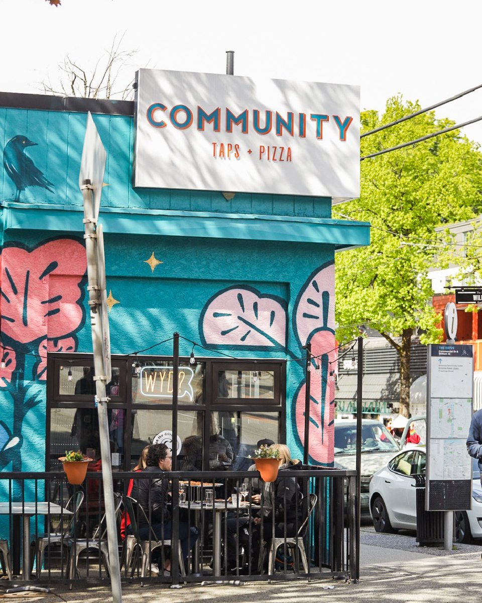 Hey Peeps! Van Slam is moving to @community.yvr in December. Come have a slice with us at 1191 Commercial Drive. Our first show at the new location will feature D Fretter on Monday, December 5. ow.ly/X5yq50LMwpP