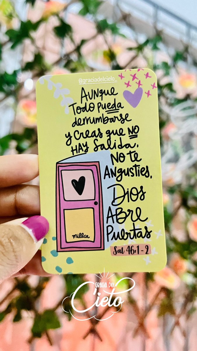 GraciadelCielo_'s tweet photo. ¡Paciencia, Dios está obrando! 💜 https://t.co/rR0Qu6RIBX