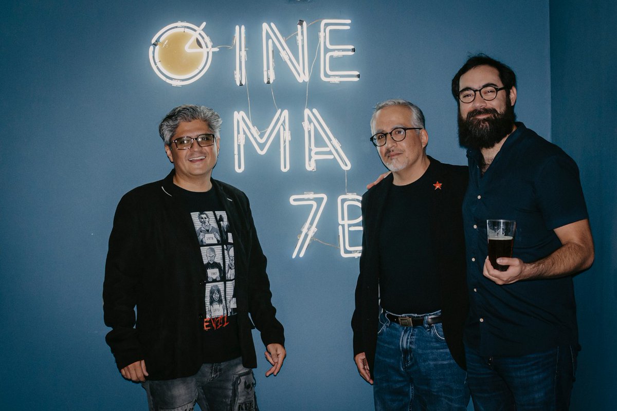 RodandoFilmFest's tweet photo. Así se vivió la Muestra de Terror inaugural de Rodando 11, proyección de Feral y Los 4 Malditos, además de la mesa "Miedo a través de la pantalla" 👻
#Rodando11 @Cinequetransforma #Cinedeterror @SLP https://t.co/b2vOFT3zxG