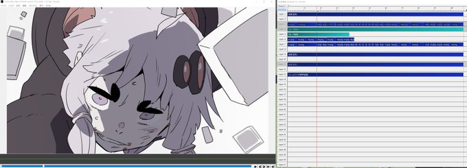 Aviutlのtwitterイラスト検索結果