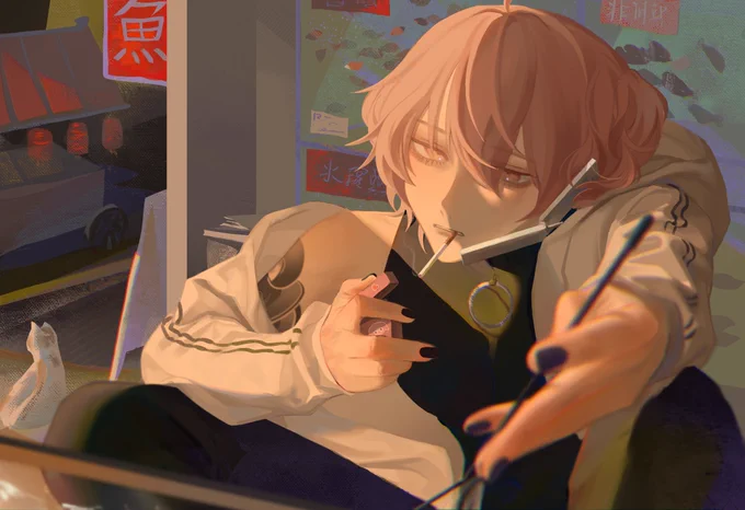 Ahahaha,, it's my birthday can I ask for some rts,,, it'd help me a lot,,#illustration 