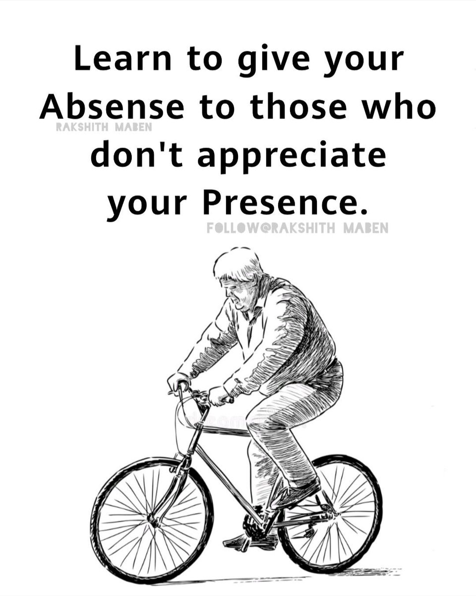 Learn to give your absence to those who don’t appreciate your presence!  
drelisabethprinceton.com