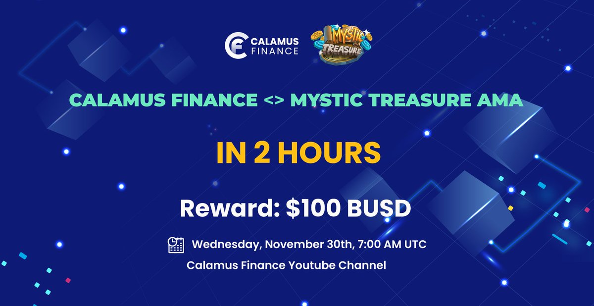 Calamus Finance tweet media