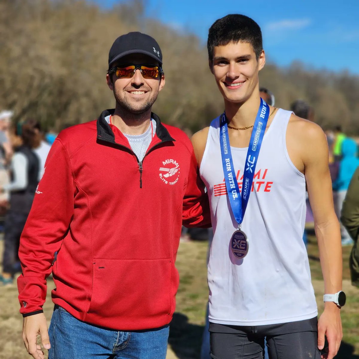MiamiEliteTC's tweet photo. Congratulations to @chuli_serra for a great race at the Champs XC South Regional Championships coming in 18th overall (2nd fastest Floridian). He covered the course in 15:26

---
#footlocker #miamirunning #miamitrack #runmiami #track #trackandfield #run #running #crosscountry #xc https://t.co/61upk5d1yv