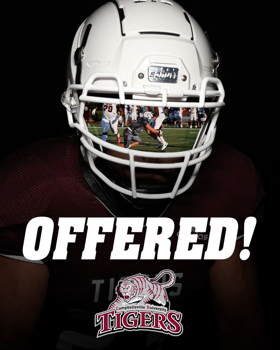 Wade Hutt (@huttwade) on Twitter photo After receiving a call from <a href="/CoachHBrown8/">Hunter Brown</a> Iโm beyond blessed to receive my first offer from Campbellsville University. <a href="/CvilleTigersFB/">Campbellsville Football</a> <a href="/BigGribbs44/">Robbie Gribbins</a> @PerryThomasCU <a href="/CoachAtwood23/">Matt Atwood</a> After receiving a call from <a href="/CoachHBrown8/">Hunter Brown</a> Iโm beyond blessed to receive my first offer from Campbellsville University. <a href="/CvilleTigersFB/">Campbellsville Football</a> <a href="/BigGribbs44/">Robbie Gribbins</a> @PerryThomasCU <a href="/CoachAtwood23/">Matt Atwood</a>