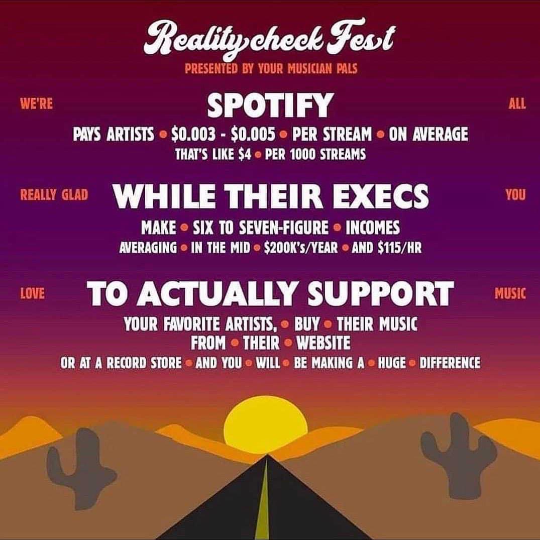 What I think anytime one of you basic fucks posts your Coachella-ass Spotify festival lineup (not OC, couldn’t figure out who made it)
