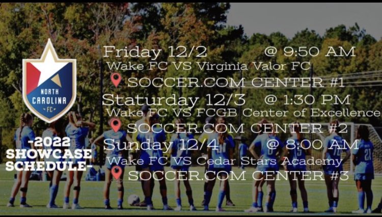 Wake FC 06/07 GA tweet media