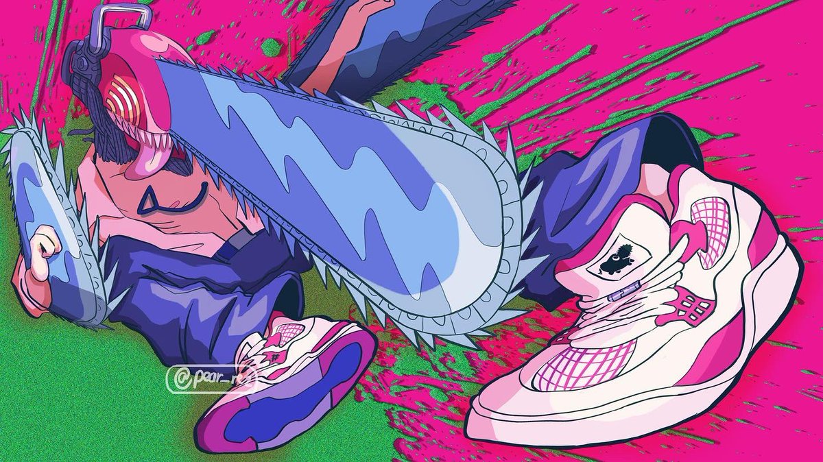 pear_rez's tweet photo. Chainsaw man is just one big shoe advertisement w/their char designs
It was between “I am chainsawman” or “I love boobs” for the cap 👍

#chainsawman #csm #csmfanart #speedpaint #artistsoftiktok #denji #denjichainsawman #denjicsm https://t.co/VUroKKXqDH