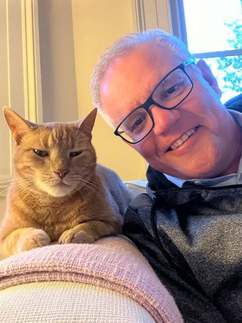 just_brash's tweet image. I think we all know which way #ScottyTheCompletePsycho’s cat would have voted if he had been able. #MorrisonCensure