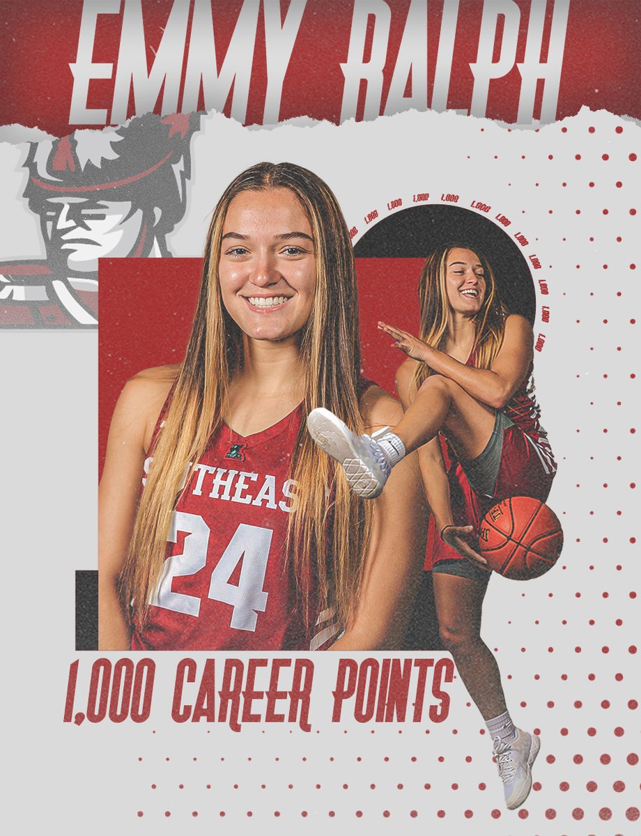 Congrats to Emmy Ralph who recorded her 1,000th career point in tonight's game vs SMWC! She had a game-high 22 points!